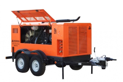 Дизельный передвижной компрессор АРСМАШ ЗИФ-ПВ-10/1,3 на шасси